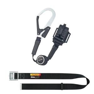 タジマ　胴ベルト用 蛇腹縦型L1 スチールベルトM B1SMJR-TL1BK Tajima（タジマ） 胴ベルト用 蛇腹縦型L1 スチールベルトセット M L