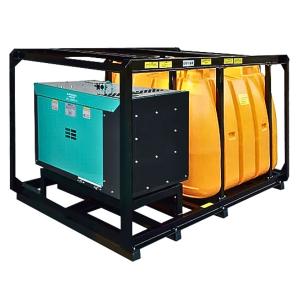 スーパー工業 SEL-300SSW-4 ディーゼルエンジン式大型散水機 防音タイプ