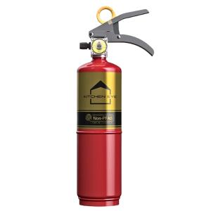 モリタ宮田工業 MVF1HBR 住宅用強化液(中性)消火器 キッチンアイ 1.0L レッド PFAS不使用 天ぷら油火災対応 中性薬剤 リサイクルシール付