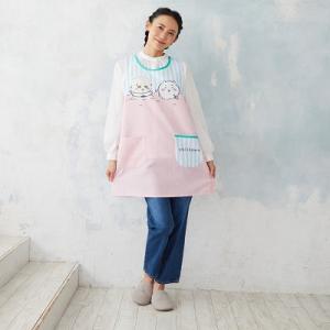 ちいかわ プリントエプロン(ちいかわ・ラッコ) ...の商品画像