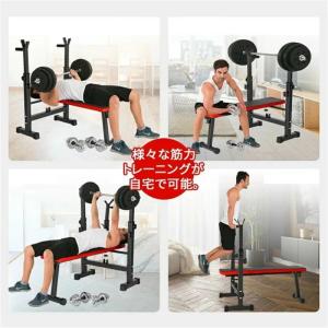 プレスベンチ トレーニングベンチ ベンチプレス...の詳細画像5