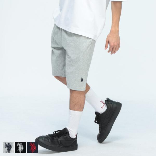 U.S. POLO ASSN.  (ユーエスポロアッスン) ショートパンツ 接触冷感 ワンポイント ...