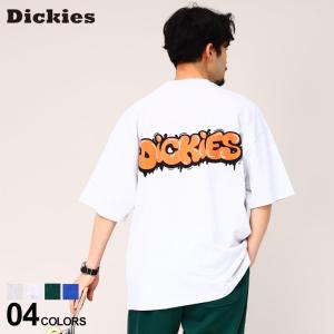 ディッキーズ Tシャツ バックプリント 半袖 Dickies  天竺  クルーネック｜hzenmall