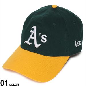 ニューエラ キャップ アスレチックス 9TWENTY 野球 MLB ユニセックス NEW ERA プレゼント 帽子 60235232｜hzenmall