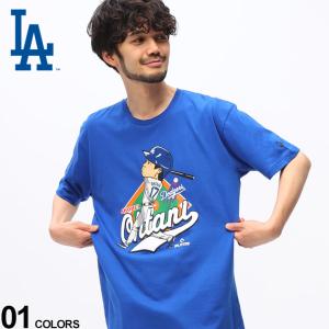 ニューエラ Tシャツ ドジャース 大谷翔平 メジャーリーグ MLB NEW ERA 帽子 メンズ ユニセックス ストリート 古着系 14367853｜hzenmall