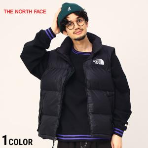 ザ ノースフェイス ダウンベスト THE NORTH FACE ヌプシダウンベスト フード収納 フルジップ ダウンベスト 700フィルパワー 1996 RETRO NUPTSE VEST NF0A3JQQ｜hzenmall