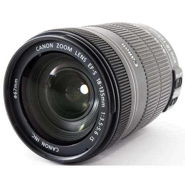 キヤノン 標準レンズ CANON EF-S18-135mm F3.5-5.6 IS 中古 保証