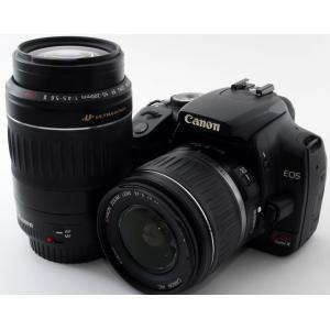 デジタル一眼 CANON キヤノン EOS Kiss Digital X ダブルズーム 中古 新品メ...