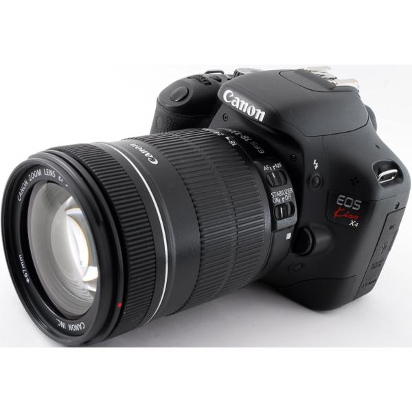 キヤノン デジタル一眼 CANON EOS Kiss X4 EF-S18-135 IS レンズキット...