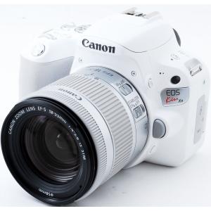 キヤノン デジタル一眼 CANON EOS Kiss X9 レンズキット ホワイト 中古 Wi-Fi搭載 新品SDカード付き