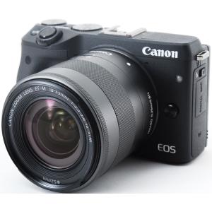 キヤノン ミラーレス CANON EOS M3 レンズキット ブラック 中古 Wi-Fi搭載 SDカード付き 届いてすぐに使える｜i-camera-shop