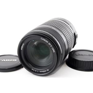 キヤノン 望遠レンズ 中古 保証  CANON EF-S 55-250mm F4-5.6 IS APS-C対応