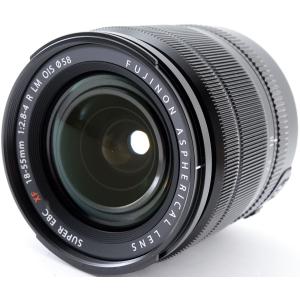 富士フイルム FUJIFILM 美品 交換レンズ フジノンレンズ XF18-55mmF2.8-4 R LM OIS 中古 保証｜i-camera-shop