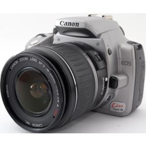 キヤノン デジタル一眼 CANON EOS Kiss DIGITAL N シルバー レンズキット 中古 メモリーカード付き 届いてすぐに使える