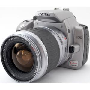 キヤノン デジタル一眼 CANON EOS Kiss DIGITAL N シルバー レンズキット 中古 メモリーカード付き 届いてすぐに使える