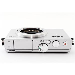 ミラーレス ニコン Nikon 1 J4 レンズキット シルバー 中古 Wi-Fi搭載