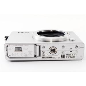 ミラーレス ニコン Nikon 1 J4 レンズキット シルバー 中古 Wi-Fi搭載