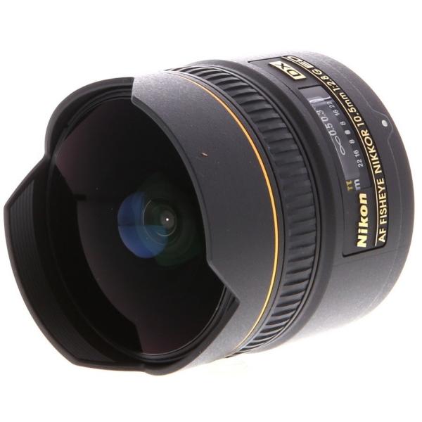 単焦点レンズ 中古 保証 Nikon ニコン AF DX Fisheye-Nikkor 10.5mm...