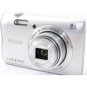 ニコン コンデジ Nikon COOLPIX A300 シルバー 中古 Wi-Fi搭載 SDカード付...