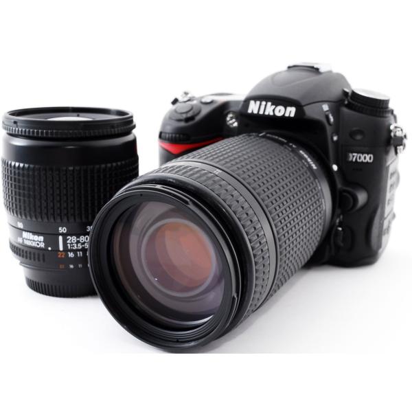 ニコン デジタル一眼 Nikon D7000 ダブルズーム 中古 新品SDカード付き 届いてすぐに使...