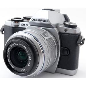 OLYMPUS オリンパス ミラーレス OM-D E-M10 レンズキット シルバー 中古 Wi-Fi搭載 新品SDカード付き 届いてすぐに使える｜Iさんの camera shop