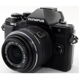 オリンパス ミラーレス OLYMPUS OM-D E-M10 Mark II レンズキット ブラック 中古 Wi-Fi搭載 新品SDカード付き 届いてすぐに使える｜i-camera-shop