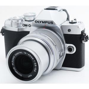 オリンパス ミラーレス OLYMPUS OM-D E-M10 Mark III レンズキット シルバー Wi-Fi搭載 中古 新品SDカード付き 届いてすぐに使える｜i-camera-shop