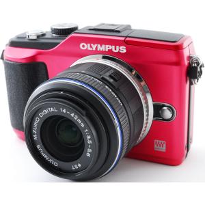 OLYMPUS PEN オリンパス ミラーレス Lite E-PL3 レンズキット レッド