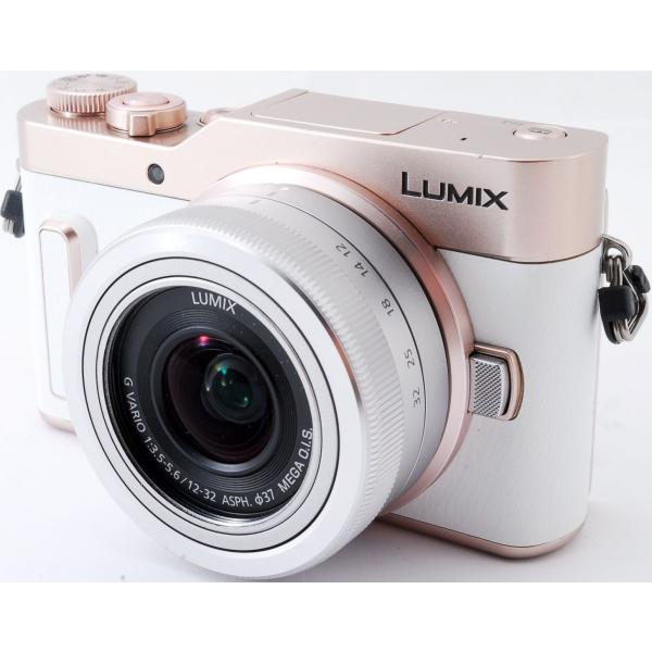 パナソニック ミラーレス Panasonic LUMIX DC-GF10 レンズキット ホワイト 中...