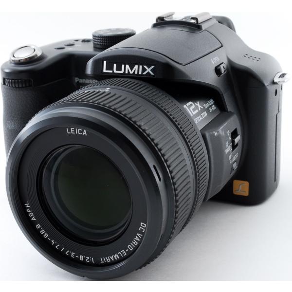 パナソニック コンデジ Panasonic LUMIX DMC-FZ50 ブラック 中古 新品SDカ...