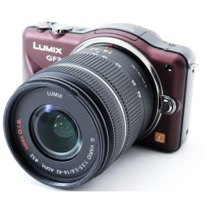 ミラーレス 中古 スマホに送れる Panasonic パナソニック LUMIX DMC-GF3 レン...