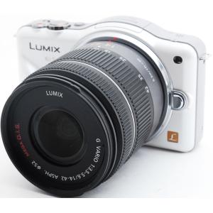 パナソニック ミラーレス Panasonic LUMIX DMC-GF3 ホワイト レンズキット ス...