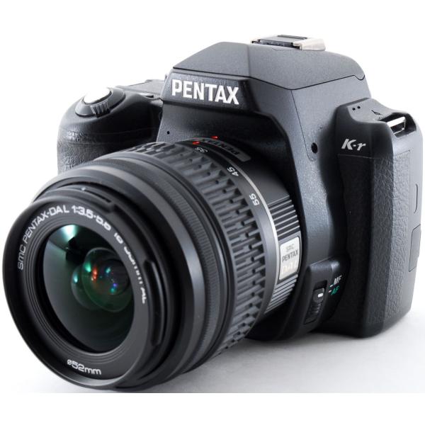 ペンタックス デジタル一眼 PENTAX K-r レンズキット ブラック スマホに送れる