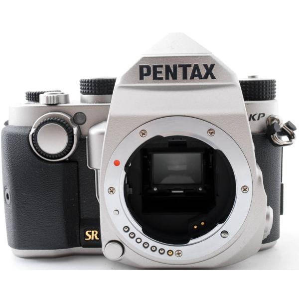 ペンタックス デジタル一眼 PENTAX KP ボディ シルバー 中古 Wi-Fi搭載 新品SDカー...
