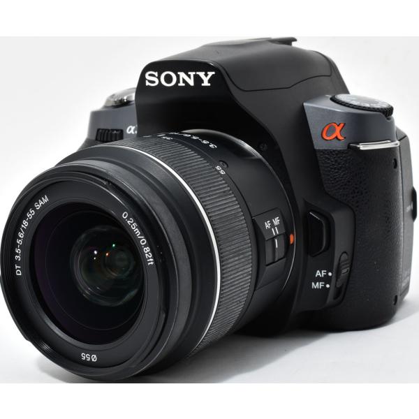ソニー デジタル一眼レフ SONY α380 レンズキット DSLRA380L 中古 新品SDカード...