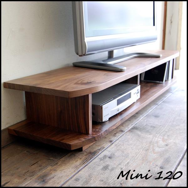 国産 無垢 完成品 テレビ台 ローボード テレビボード ウォールナット チェリー オーク 120cm...