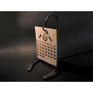 エドワーディアン オーク製 万年 デスクカレンダー : BAU ANTIQUES