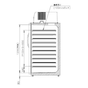玄米保冷庫 ホシザキ HRA-6GD1 業務用...の詳細画像5