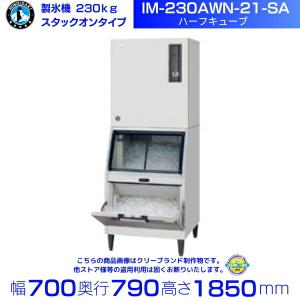 ホシザキ（HOSHIZAKI） 製氷機 IM-35M-2-21 ハーフキューブ アンダー