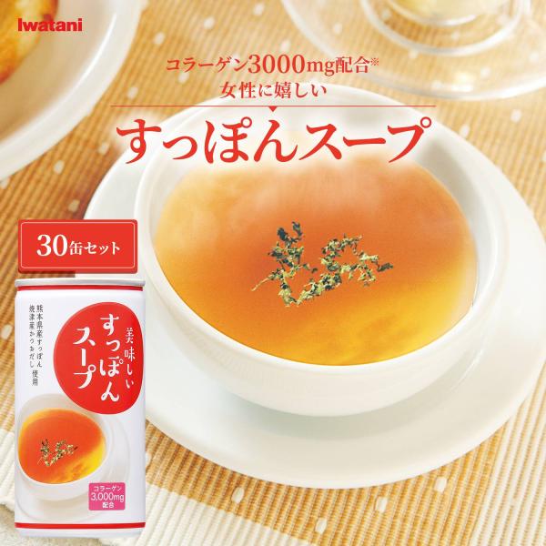 【公式】Iwatani イワタニ 岩谷 美味しいすっぽんスープ 30缶 美味しいすっぽんスープ 19...