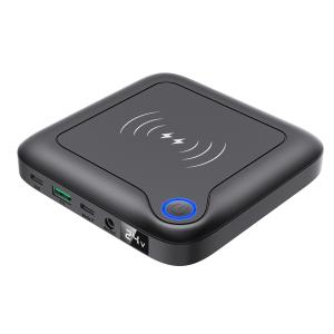 モバイルバッテリー ノートパソコン 大容量 24000mAh ワイヤレス充電 Type-C USB PD DC出力 ノートPC 充電器 スマホ タブレット 携帯 充電 PSE適合 セール