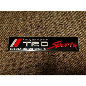 TRD SPORTS アルミ エンブレム ステッカーの詳細画像5