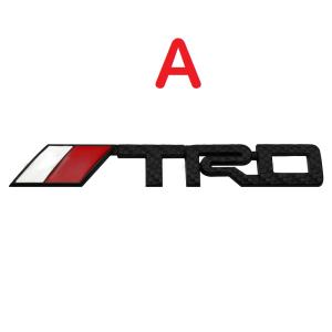 キラキラ【新商品】カーボン調のトヨタ TRD ...の詳細画像2