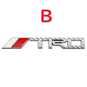 キラキラ【新商品】カーボン調のトヨタ TRD ...の詳細画像3