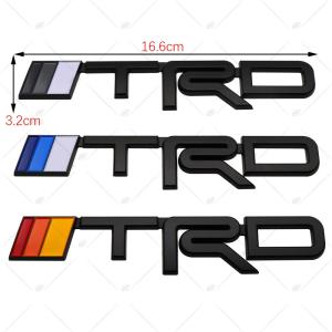 高品質【166mm】大きめなトヨタ　TRD SPORTS エンブレム L　3種類