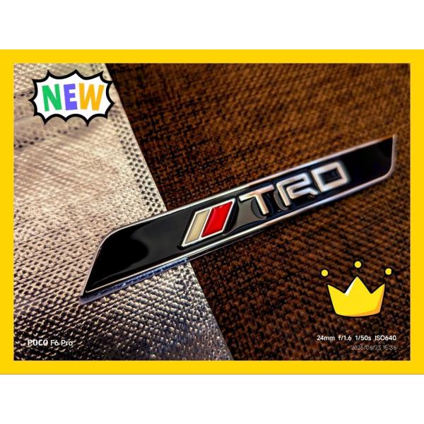 新製品！【高品質】 重厚感のあるTRD SPORTS エンブレム N2