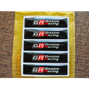 【5枚セット】トヨタ 高品質 GR エンブレム...の詳細画像2