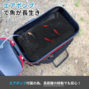 バッカン 酸素ポンプ付き 40cm 23L エ...の詳細画像4