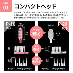 歯ブラシ ジーシー GC ルシェロ ピセラ P...の詳細画像5