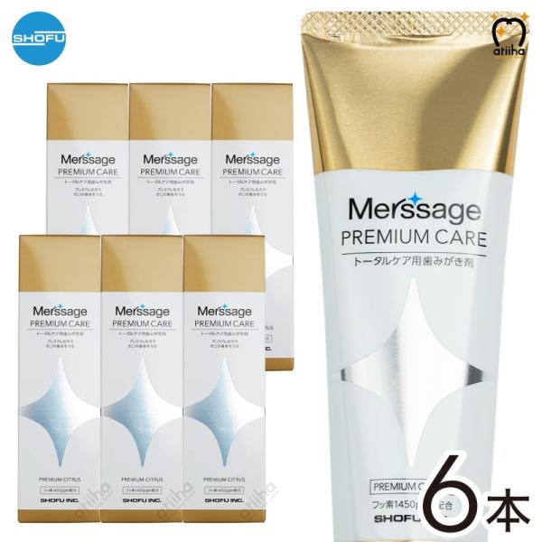 歯みがき粉 歯磨き粉 松風 メルサージュ プレミアムケア F1450 プレミアムシトラス味 80g ...